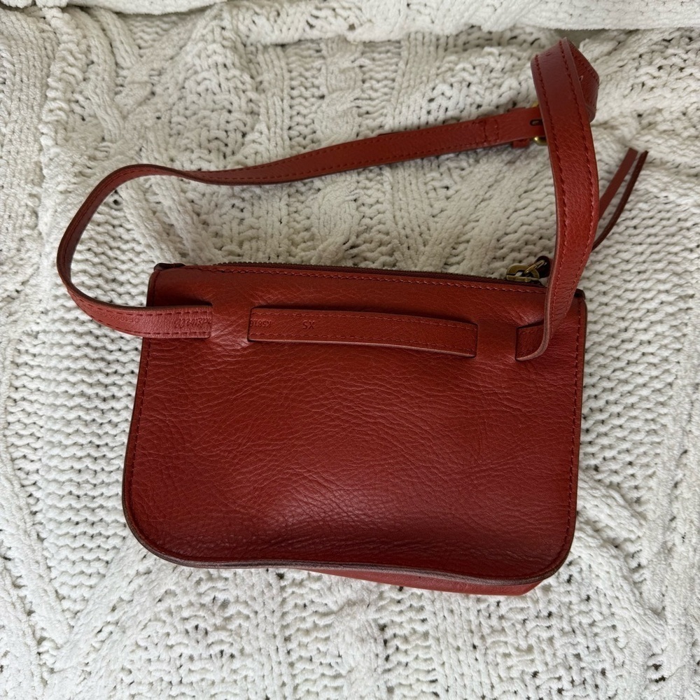 Madewell The Simple Pouch Belt Bag in Faux Fur Size XS - Picture 2 of 5